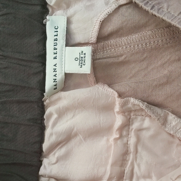 Banana Republic Linen Blend Skirt 0 Dusty Rose - Picture 10 of 14